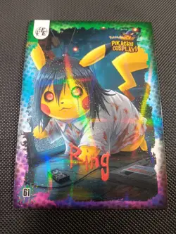 Ring (Pikachu) #61 - Galaxy Holo - Electric Pikachu Cosplay - Pokemon - Image 1