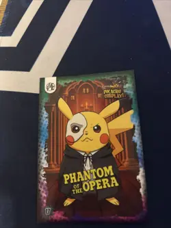 Phantom Of The Opera: POKEMON PIKACHU COSPLAY Wave Holo! #17 NM - Image 1