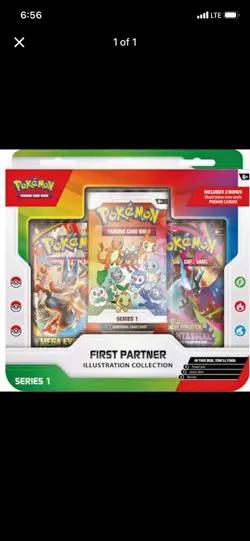 Pokemon First Partner Illustration Collection - Image 1