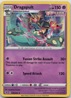 Dragapult 130/264 Rare Deck Exclusives Pokemon Near Mint - Image 1