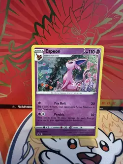 Pokemon SWSH174 - Black Star Promo Espeon Cosmos Holo - Image 1