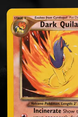 Dark Quilava 39/105 LP Neo Destiny Regular Uncommon Unlimited Pokemon TCG - Image 2