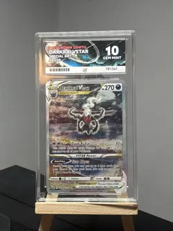 Pokemon Darkrai VSTAR TCG Crown Zenith: Galarian Gallery GG50/GG70 Ace 10 - Image 1