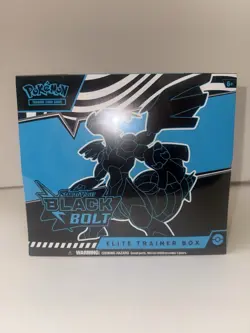 Pokemon Black Bolt - Elite Trainer Box ETB TCG Scarlet & Violet New Sealed - Image 1