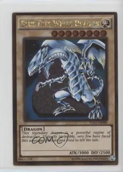 Blue-Eyes White Dragon (GR) Unlimited YuGiOh Premium Gold: Return of the Bling - Image 1