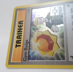 Pokemon Gym Badge Lt. Surge Black Star Promo XY205 Thunder Badge NM see photos! - Image 5