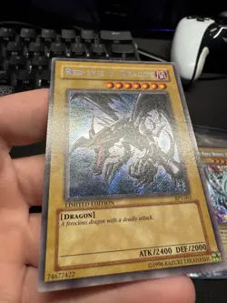 Red-Eyes B. Dragon BPT-005 Secret Rare Limited Edition Near Mint Condition - Image 2