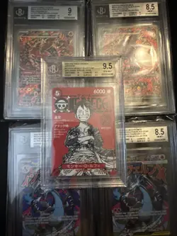 2025 One Piece Magazine Promo Vol 20 #ST21014 Monkey D. Luffy BGS 9.5 Gem Mint - Image 2