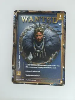 Wonders of the First Wanted Foil Alt Art Call of the Stones A21 Vincent Varok - Image 1
