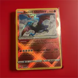 Radiant Charizard 020/159 Crown Zenith Holo Rare Pokemon Card NM/M - Image 1