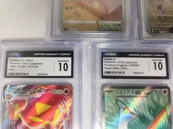 Pokemon TCG Lot Of 5 Graded Cards CGC 10 - Image 2