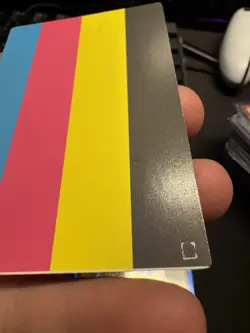 Yu-Gi-Oh! TCG "Color Test Print" Card (Production Misprint/Error) - Image 2