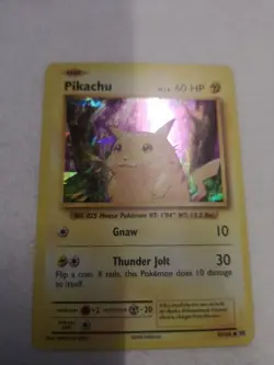 Pikachu - 35/108 - Pokemon Evolutions Cracked Ice Holo Theme Deck Card - Image 1