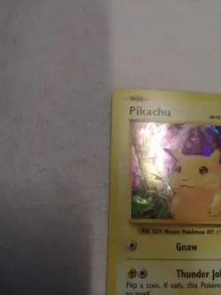 Pikachu - 35/108 - Pokemon Evolutions Cracked Ice Holo Theme Deck Card - Image 5