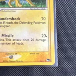 Jolteon (Holo Rare) 003/017 POP Series 3 2006 Stage 1 70HP Pokemon Card - Image 4