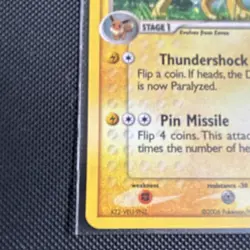 Jolteon (Holo Rare) 003/017 POP Series 3 2006 Stage 1 70HP Pokemon Card - Image 5