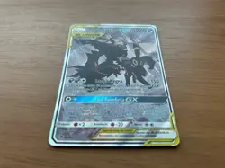 Umbreon & Darkrai GX SM241 Holo Pokemon Sun & Moon SM241/250 Brazilian Card MP - Image 4