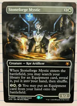 Stoneforge Mystic (Borderless) - MTG Special Guest Nonfoil NM Free Shipping - Image 1