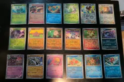 Pokemon TCG Scarlet And Violet 151 ex/Holo/Reverse Holo Lot 38 Cards NM - Image 2