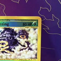 Pokemon TCG Weezing 32/165 Expedition 2002 Reverse Holo Rare E-Series Card - Image 5
