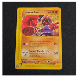 Pokemon TCG Hitmonchan 81/147 Aquapolis Regular 60 HP Rare English Card - Image 1
