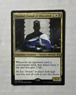 Kambal, Consul of Allocation X1-NM/M Pack Fresh-Kaladesh MTG Magic Card English - Image 1