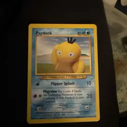 Psyduck Neo Destiny Card 79/105 Lp Yuka Morii Pokemon TCG - Image 1