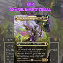 EDH - Szarel Insect Tribal, MTG Commander Deck, Bracket 2 - Image 1