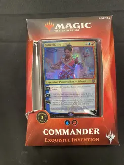 Magic the Gathering Commander Exquisite Invention Factory Sealed (Damaged Box) - Image 1
