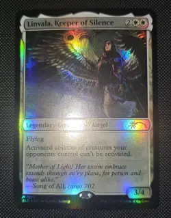MTG FOIL Linvala, Keepers Of Silence 1289 Secret Lair Mythic Rare NM - Image 1