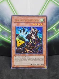 Yugioh Alchemist of Black Spells ABPF-EN082 Ultra Rare 1st Edition NM - Image 1