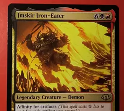 MTG, MAGIC: IMSKIR IRON-EATER, MH3, COMMON, REGULAR FINISH, NM, 0189 - Image 2