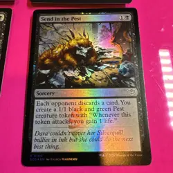 Send in the Pest- Mtg: SOS - C 0100 (x4) *1 Foil - Image 5