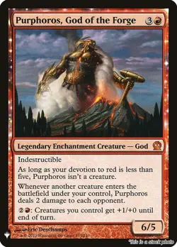 Purphoros, God of the Forge [LIST - 135] - LP TCG MTG - Image 1