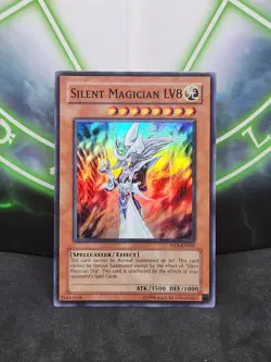 Yugioh Silent Magician LV8 NTR-EN002 Super Rare VLP - Image 1