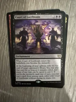 MTG - Court of Locthwain - Wilds of Eldraine Commander WOC 0023 - Magic - Image 3