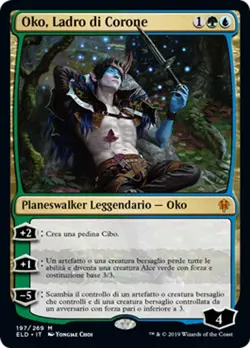 MTG OKO, THIEF OF CROWNS EXC - OKO, LADRO DI CORONE - ELD - MAGIC - Image 1