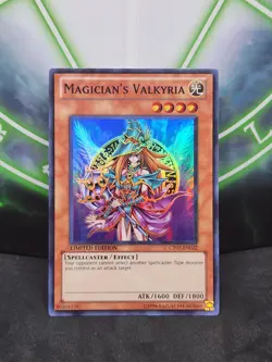 Yugioh Magician's Valkyria CT07-EN022 Super Rare Limited Edition LP - Image 1