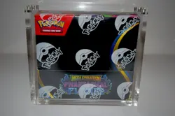 Pokemon TCG: Mega Evolution Phantasmal Flames Booster Box ME02 with Acrylic Case - Image 1