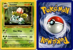 Ivysaur 44/130 Base Set 2 Pokemon TCG Uncommon LP - Image 3