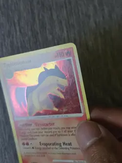 Pokemon Typhlosion 16/123 Mysterious Treasures Holo Rare 110 HP 2007 Kano - Image 3