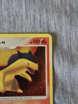 Pokemon Typhlosion 16/123 Mysterious Treasures Holo Rare 110 HP 2007 Kano - Image 5