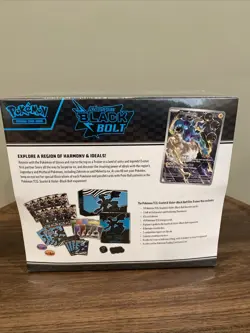 Pokemon Scarlet & Violet Black Bolt Elite Trainer Box ETB New Sealed - Image 2