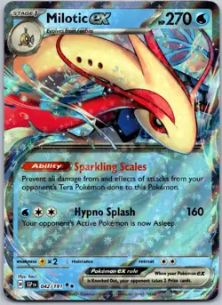 Milotic ex 042/191 Double Rare Surging Sparks NM - Image 1