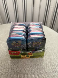Pokemon TCG Ascended Heroes Mini Tin Display Factory Sealed 10 Tins - Image 1