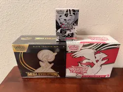Pokemon Mega Evolutions, White Flare ETB’s and White Flare Booster Ship Next Day - Image 1