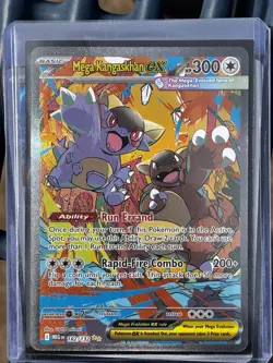 Pokemon Mega Kangaskhan EX 182/132 Me01 Mega Evolution Special Art Rare Holo - Image 1