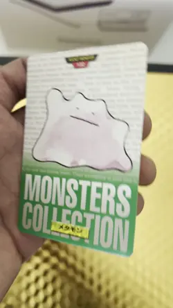 Ditto No. 132 Green Bandai Carddass Series 1-2 G Pokemon Japanese Near Mint - Image 2