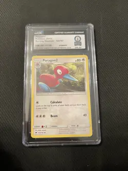 Pokemon TCG Burning Shadows Porygon2 104/147 (2017) English CGC Graded - Image 3