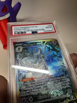 Pokemon Gardevoir ex SV: Paldean Fates Special Illustration Rare 233/091 PSA 8 - Image 3